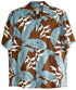 RJC Mens Ginger Heliconia Jungle Rayon Shirt