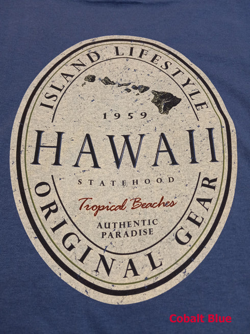 Island Lifestyle Screenprinted Hawaiian T-Shirt
