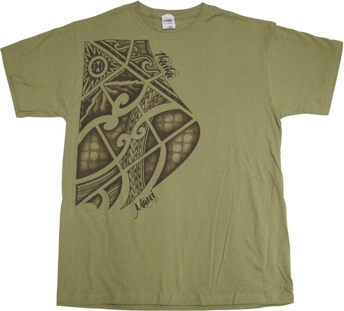 Ikaika Strong Screenprinted Hawaiian T-Shirt