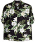 RJC Mens White Orchid Hibiscus Rayon Shirt