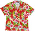 Pineapple HIbiscus Women's Hawaiian Camp Shirt