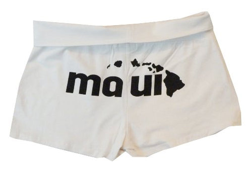 Women's Maui Butt Foldover Waistband Low Rise Yoga Short