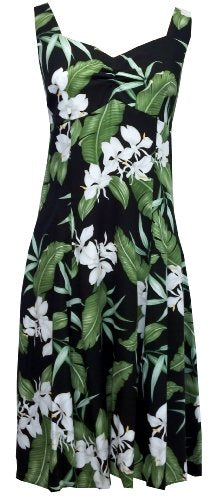 Two Palms Women's Ginger Shadow Empire Princess Flare Dress