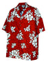 Pacific Legend Mens Shadow White Hibiscus Shirt