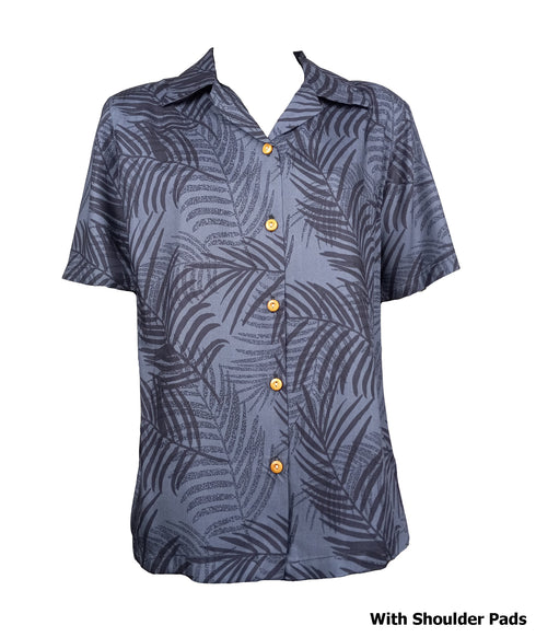 Sea Breeze Women's Hawaiian Camp Shirt