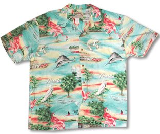 Paradise Found Mens Florida Shirt