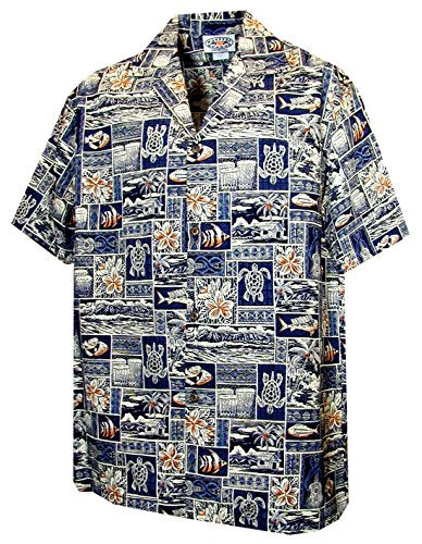 Pacific Legend Mens Ancient Hawaiian Memory Shirt