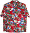 RJC Mens Hawaiian Santa More Beach Fun Shirt
