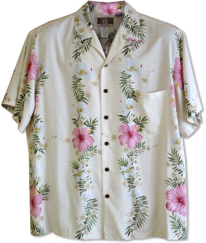 RJC Mens Paradise Lei Rayon Shirt