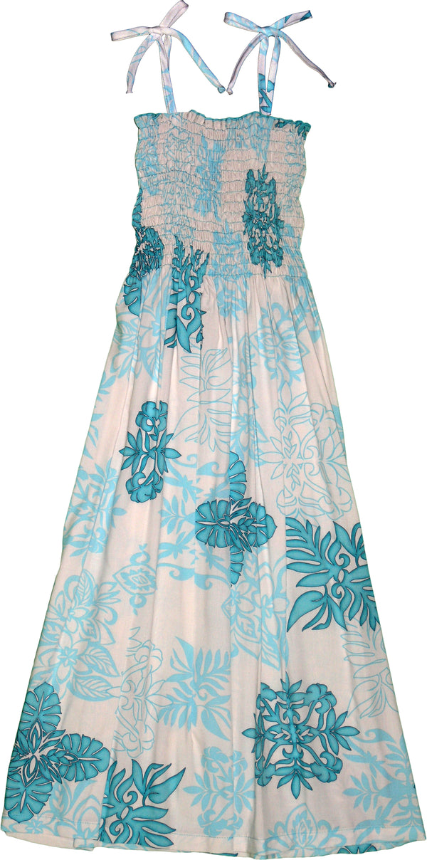 Quilt Fashion Women's Hawaiian Smocked Dress