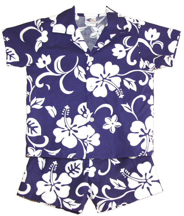 RJC Boys Classic Hibiscus 2pc Cabana Set