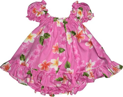 RJC Baby Girls Plumeria Garden Puff Sleeve 2pc Set