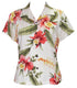 Two Palms women's Sonic Orchid Fitted Blouse