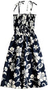 RJC Womens Classic Hibiscus Elastic Tube Top Sundress