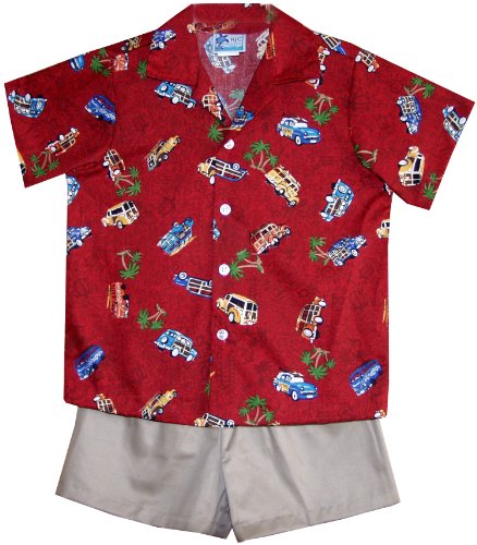 RJC Boys 6 Months to 7 Toddler Woodies 2pc Set