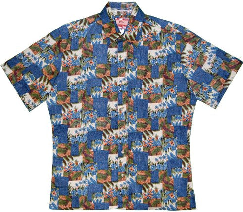 RJC Mens Hawaiian Aina Reverse Shirt