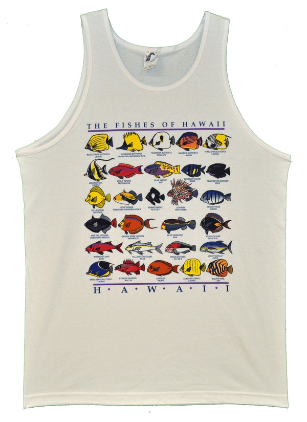 RJC Unisex Fishes of Hawaii Tank Top