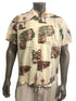San Francisco Men's Hawaiian Aloha Vintage Cotton Lawn Shirt
