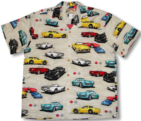 Paradise Found Mens Corvettes 2009 Shirt