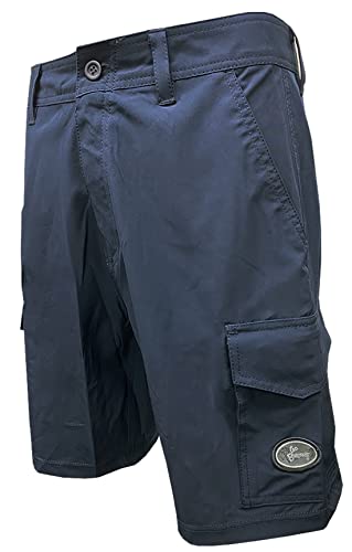 Go Barefoot Men's AM/PM 8 Way Stretch Cargo Shorts