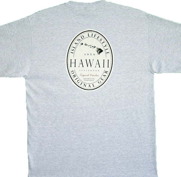 Island Lifestyle Screenprinted Hawaiian T-Shirt
