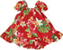 RJC Baby Girls Plumeria Sunshine Puff Sleeve Hawaiian 2pc Dress Set