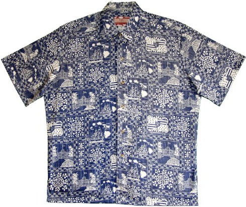 RJC Mens Hawaii State Monarchy Reverse Shirt