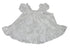 RJC Baby Girls Classic Hibiscus Puff Sleeve Wedding White 2pc Set
