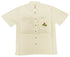 Bamboo Cay Mens Santa on Jet Embroidered Shirt