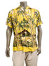 Pineapple Juice Mens Hawaiian Palm Shirt