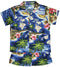 RJC Boys Hibiscus Hawaiian Island 2pc Cabana Set