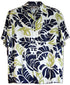 RJC Mens Bold Banana Leaf Rayon Shirt