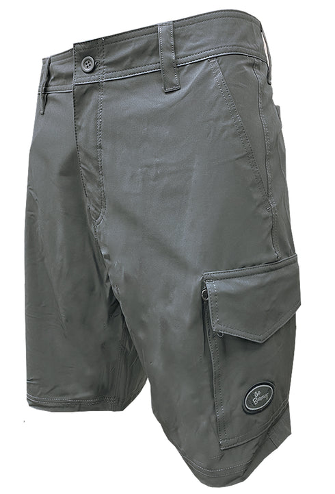 Go Barefoot Men's AM/PM 8 Way Stretch Cargo Shorts