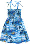 Islanders Girl's Hawaiian Smocked Dress