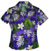 Pacific Legend Women's Frangipani Monstera Fern Fitted Shirt