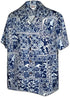 Hula Blocks Pacific Legend Men's Aloha Shirts