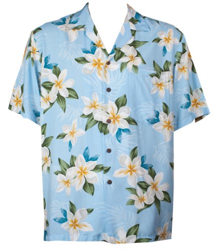 Two Palms Mens Plumeria Shower Shirt