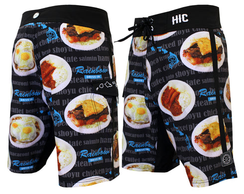 HIC 20" Rainbow Drive In 8 Way Octo Super Stretch Boardshorts