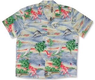 Paradise Found Mens Florida Shirt