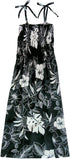 Exquistie Hibiscus Women's Hawaiian Smocked Dress