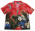 Tropical Surfboard Woodie Women's Hawaiian Camp Shirt