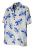 Pacific Legend Mens Single Tone Plumeria Shirt