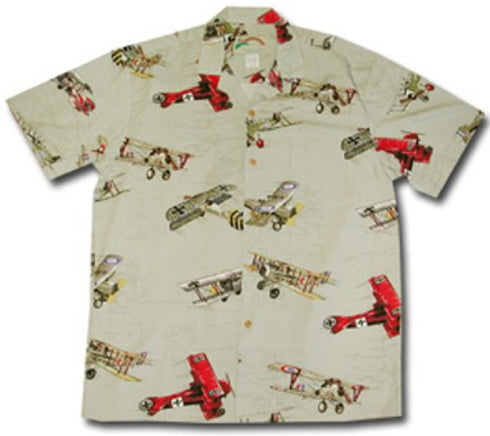 Paradise Found Mens Fighter Airplane WWI Shirt
