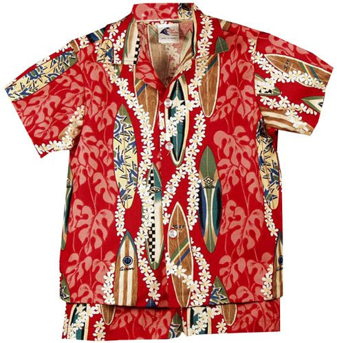 RJC Boys 6 Months to 7 Toddler Surfboard Lei 2pc Set