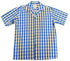 Men's Classic Hawaiian Paniolo Palaka Plaid Shirt
