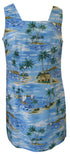 Polynesian Island Women's A-Line Hawaiian Short Tank Dress