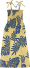 Embolden Leaf Women's Hawaiian Smocked Dress