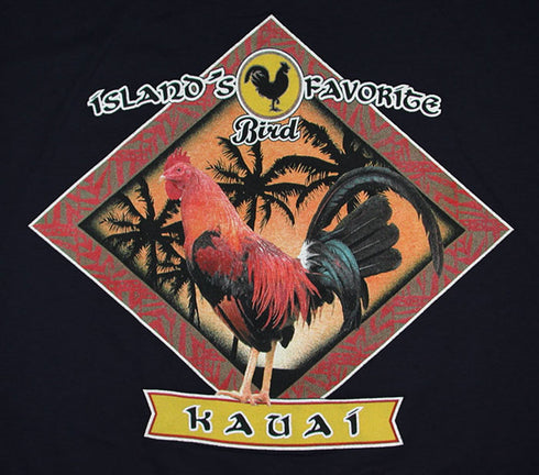 Kauai Island's Favorite Bird Screenprinted Hawaiian T-Shirt