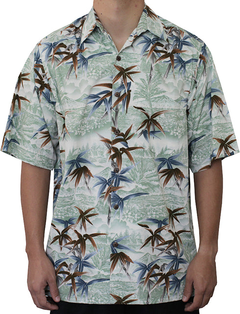 Go Barefoot Mens Bamboo Tranquility Peached Cotton Shirt