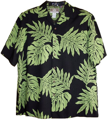 RJC Mens Embolden Leaf Rayon Shirt